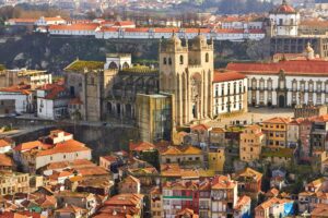 representing the concept of visa requirements for Indians traveling to Portugal for work